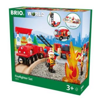 Set pompieri 33815 Brio ieftin