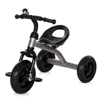 Tricicleta pentru copii A28 roti mari Grey Black de firma originala