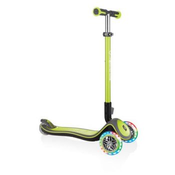 Trotineta pliabila globber elite deluxe lights verde