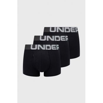 Under Armour Boxeri 1363616 bărbați, culoarea negru de firma originali