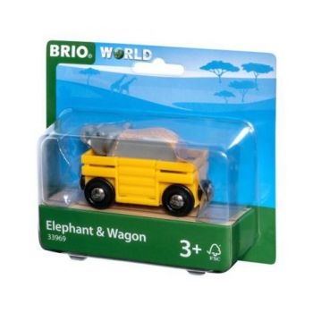 Vagon si elefant 33969 Brio de firma original