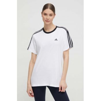 adidas tricou din bumbac H10201 culoarea alb H10201