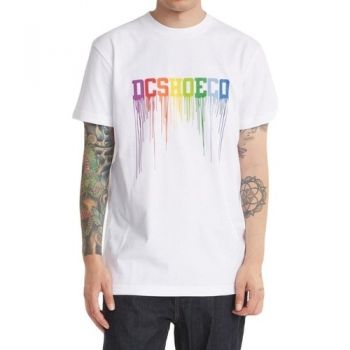 Tricou barbati DC Shoes Dc Drip ADYZT05006-WBB0 la reducere