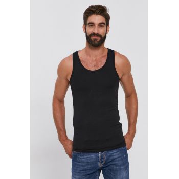 United Colors of Benetton Tricou bărbați, culoarea negru de firma original