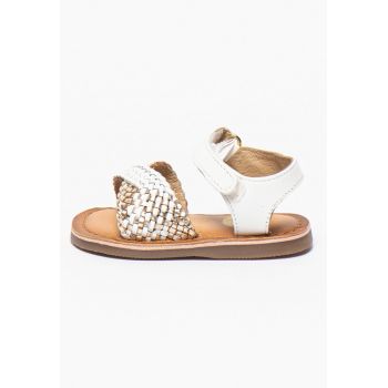 Sandale de piele cu velcro Devanlay Sandale de piele cu velcro Devanlay