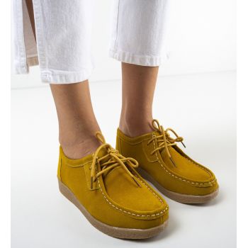 Pantofi Casual Neca Galbeni