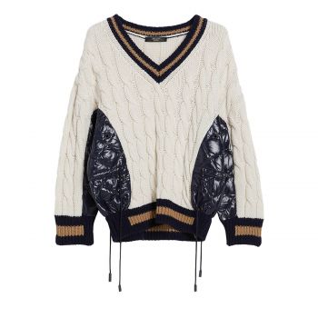 Wool-blend sweater S