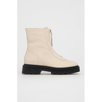 Kurt Geiger London Cizme de piele Stint femei, transparent, cu platformă