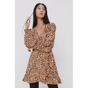 Billabong Rochie culoarea portocaliu, mini, evazata