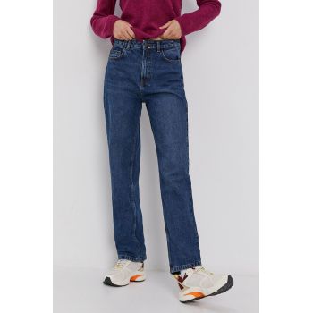 Noisy May Jeans femei, high waist