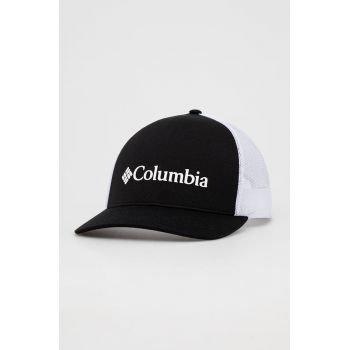 Columbia șapcă culoarea negru, cu imprimeu 1934421-360