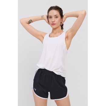 Under Armour Top 1361394 femei, culoarea alb