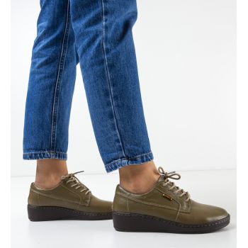 Pantofi Casual Guiro Khaki