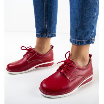 Pantofi Casual Gurdeep Rosii