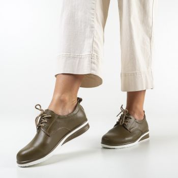 Pantofi Casual Gurdeep Khaki de firma originala