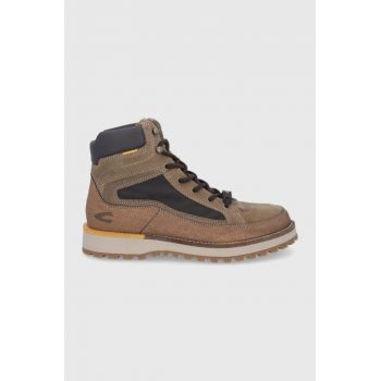 Camel Active Pantofi înalți bărbați, culoarea maro