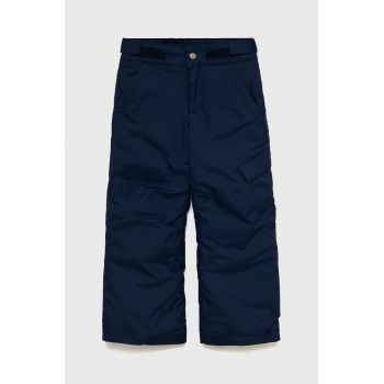 Columbia Pantaloni copii culoarea albastru marin de firma originali