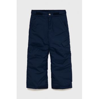 Columbia Pantaloni copii culoarea albastru marin