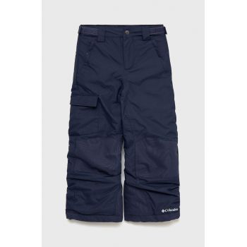 Columbia Pantaloni copii culoarea albastru marin ieftini