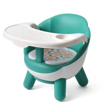 Scaun de masa Little Mom Booster Chair Green de firma original