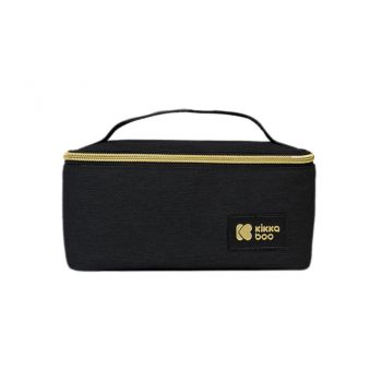 Geanta termoizolanta KikkaBoo 19x10x7cm Foody Black Geanta termoizolanta KikkaBoo 19x10x7cm Foody Black