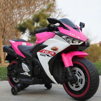 Motocicleta electrica cu scaun din piele Nichiduta Yamade Pink ieftina