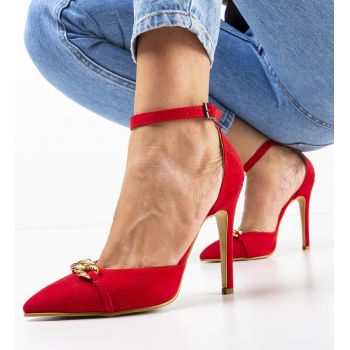 Pantofi Deler Rosii ieftini