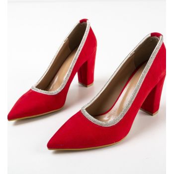 Pantofi Reqop Rosii ieftini