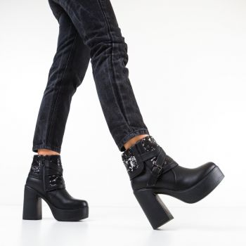 Botine Amalie Negre Botine Amalie Negre