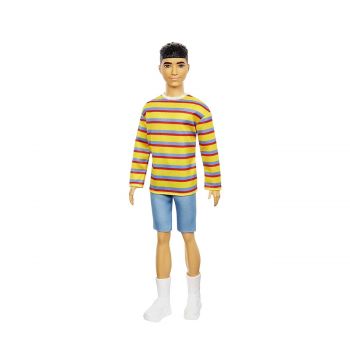 Fashionistas - Ken cu pulover supradimensionat de firma originala