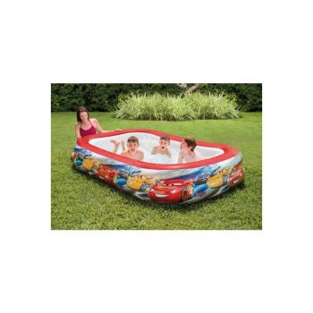 Piscina gonflabila pentru copii Intex Disney Cars 3, 262 x 175 x 56 cm 770 L