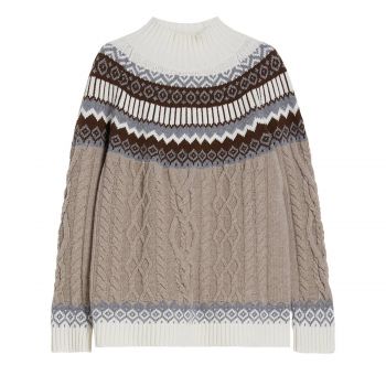 Wool yarn sweater XS