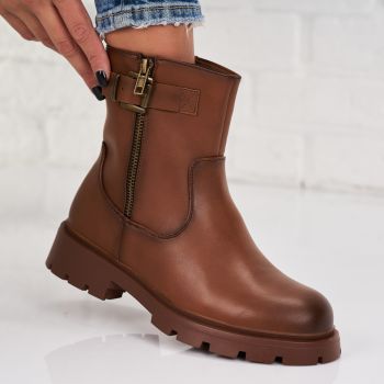 Ghete Dama Imblanite Camel din Piele Ecologica Jorun X7634 Ghete Dama Imblanite Camel din Piele Ecologica Jorun X7634