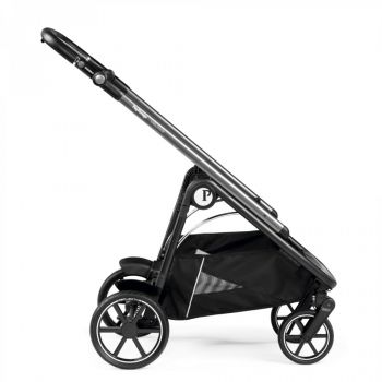 Carucior 3 in 1 Peg Perego Veloce Lounge 0 - 22 kg Red Shine rosu de firma original