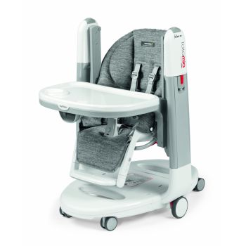 Scaun de masa 3 in 1 Peg Perego Tatamia Follow Me WonderGrey 0 - 15 kg la reducere