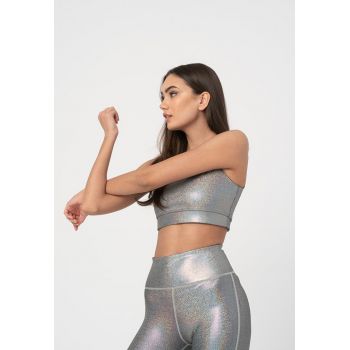 Bustiera cu aspect stralucitor - pentru fitness Bustiera cu aspect stralucitor - pentru fitness