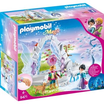 Set de Constructie Playmobil Poarta De Cristal Si Taramul Inghetat