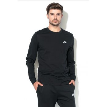 Bluza relaxed fit cu logo brodat Sportswear Club ieftina