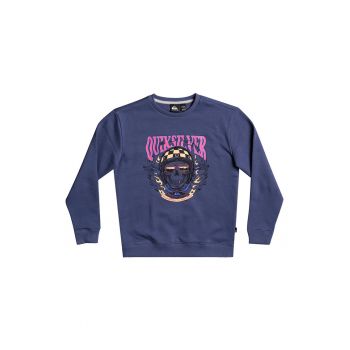 Bluza sport din amestec de bumbac organic cu imprimeu Bike Skulls