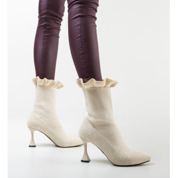 Botine Serela Bej ieftine