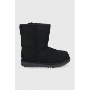 UGG cizme de zapada din piele intoarsa culoarea negru