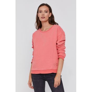 Frieda & Freddies Bluză femei, culoarea roz, material neted