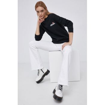 Ellesse Bluză femei, culoarea negru, melanj