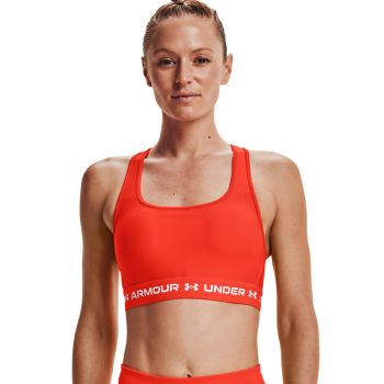 Bustiera cu suport mediu si bretele crossback pentru fitness