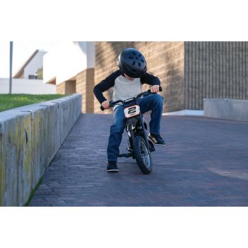 Motocicleta electrica pentru copii +7 ani Razor MX125 Dirt Rocket NegruRosu