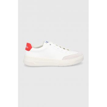Boss Pantofi x Russell Athletic culoarea alb