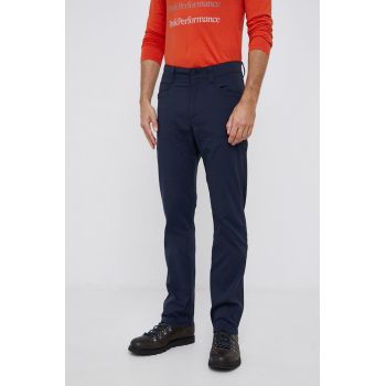 Wrangler Pantaloni ATG bărbați, culoarea albastru marin, model drept