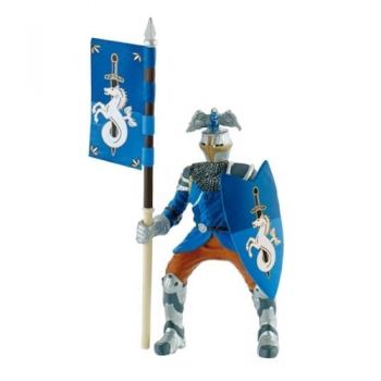 Figurina Bullyland Cavaler pentru Turnir Albastru