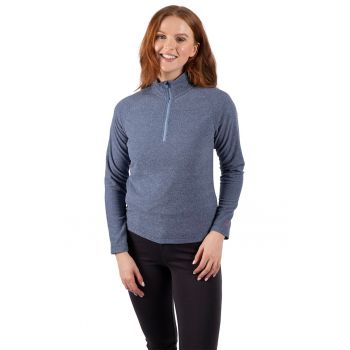 Bluza sport din fleece cu fenta cu fermoar Meadows