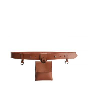 Leather belt L